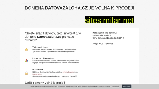 datovazaloha.cz alternative sites