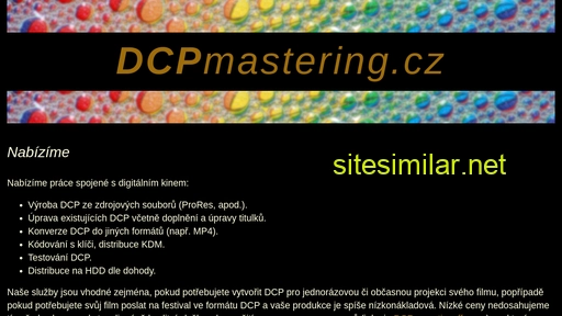 dcpmastering.cz alternative sites