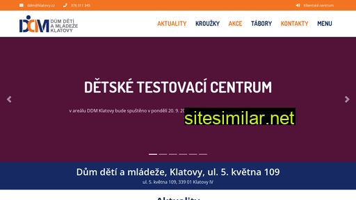 ddm-klatovy.cz alternative sites