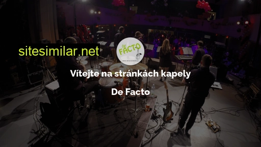 defacto-band.cz alternative sites