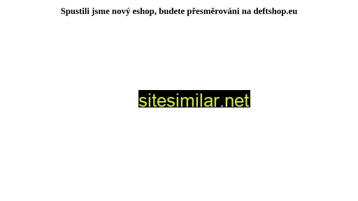 deftshop.cz alternative sites