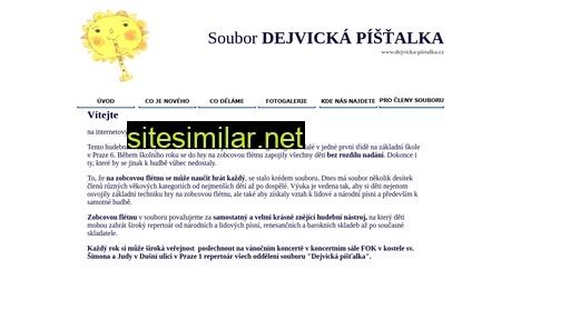 dejvicka-pistalka.cz alternative sites