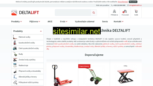 deltalift.cz alternative sites