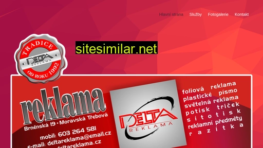 deltareklama.cz alternative sites