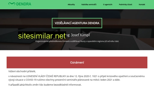 dendra.cz alternative sites