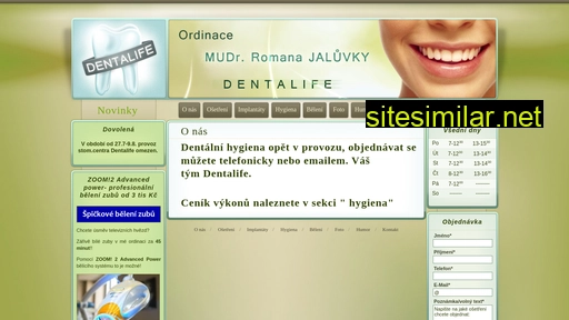 dentalife.cz alternative sites