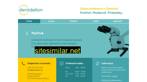 dentdelion.cz alternative sites