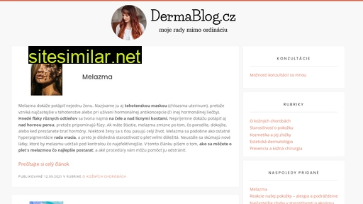 dermablog.cz alternative sites