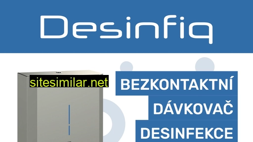 desinfiq.cz alternative sites