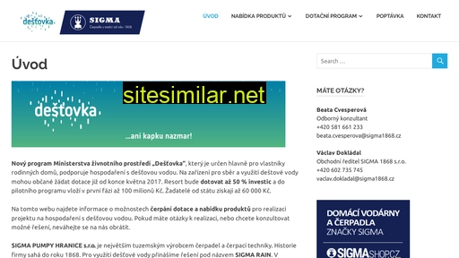 destovkasigma.cz alternative sites