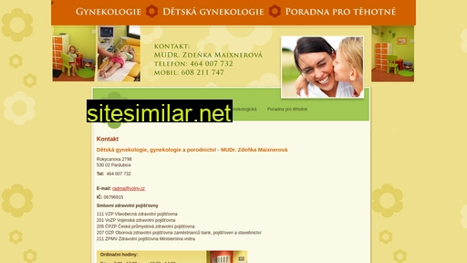 detska-gynekologie-pardubice.cz alternative sites