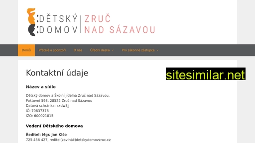 detskydomovzruc.cz alternative sites