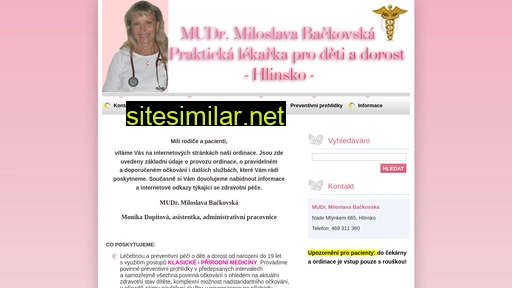 detskylekar-backovska.cz alternative sites