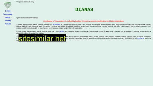 dianas.cz alternative sites