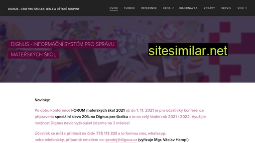 dignus.cz alternative sites