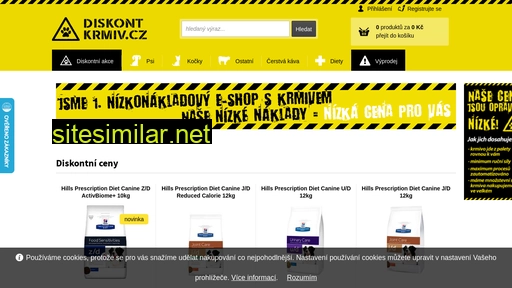 diskontkrmiv.cz alternative sites