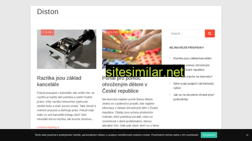 diston.cz alternative sites