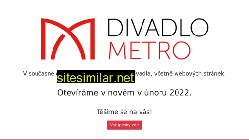 divadlometro.cz alternative sites