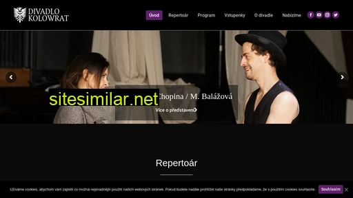 divadlo-kolowrat.cz alternative sites
