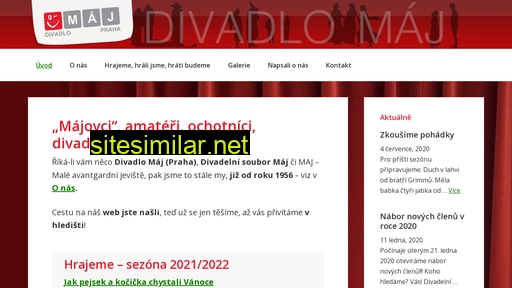 divadlomaj.cz alternative sites