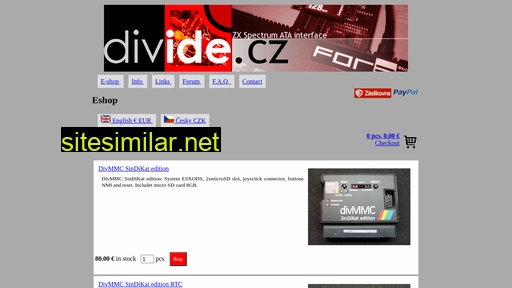 divide.cz alternative sites