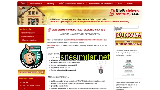 diviselektro.cz alternative sites