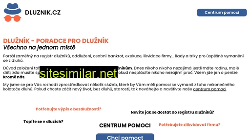 dluznik.cz alternative sites