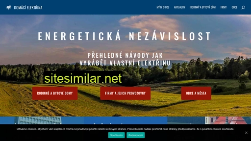 domacielektrina.cz alternative sites