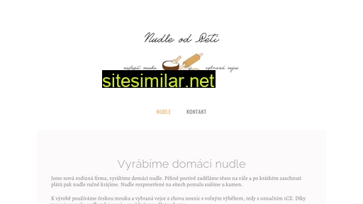 domacinudleodpeti.cz alternative sites
