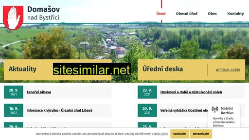 domasovnadbystrici.cz alternative sites