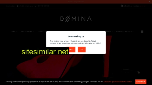 dominashop.cz alternative sites