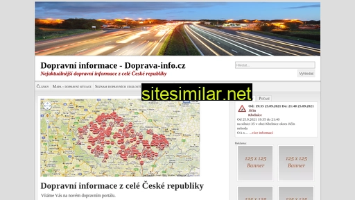 doprava-info.cz alternative sites