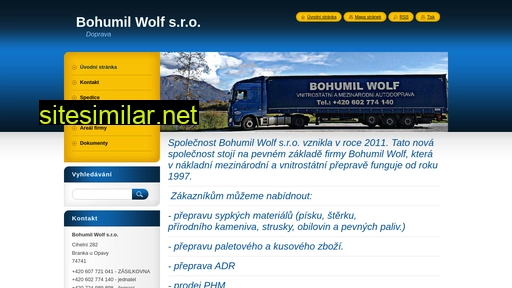 dopravawolf.cz alternative sites
