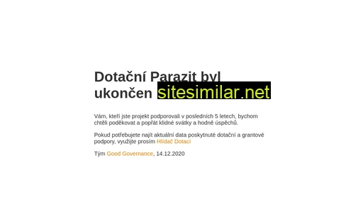 dotacni-parazit.cz alternative sites