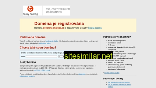 dovolena-chalupa.cz alternative sites