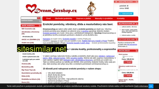 dreamsexshop.cz alternative sites