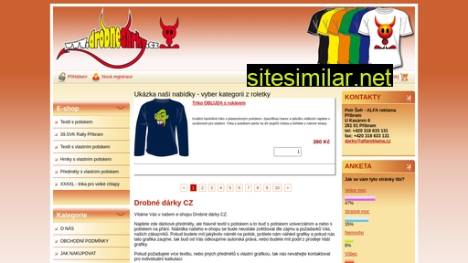 drobnedarky.cz alternative sites