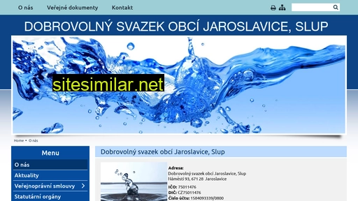 Dsovoda-jaroslavice-slup similar sites