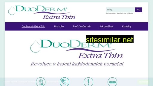 Duoderm similar sites