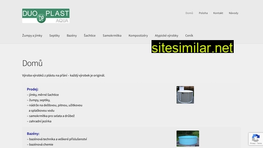 duoplastaqua.cz alternative sites