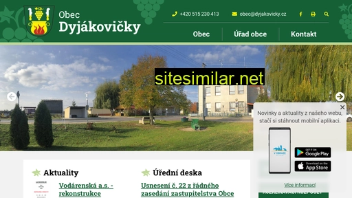 dyjakovicky.cz alternative sites