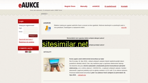 eaukce.cz alternative sites