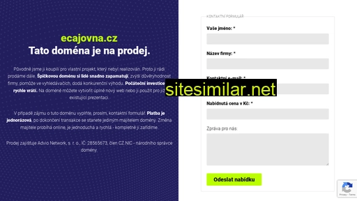 ecajovna.cz alternative sites