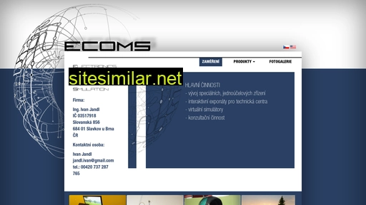 ecoms.cz alternative sites