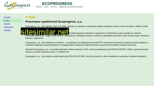 ecoprogress.cz alternative sites