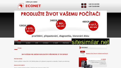 econetcomp.cz alternative sites