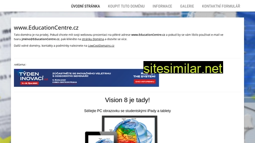 educationcentre.cz alternative sites