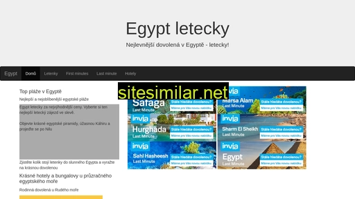 Egypt-letecky similar sites
