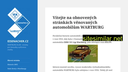 eisenacher.cz alternative sites