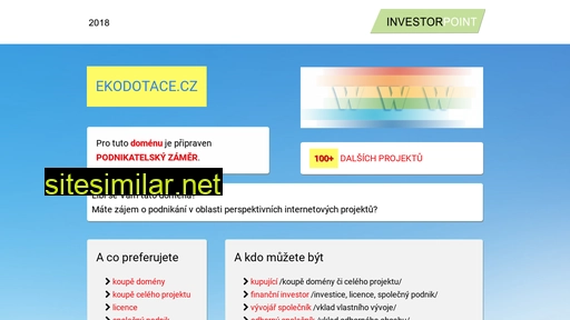 ekodotace.cz alternative sites